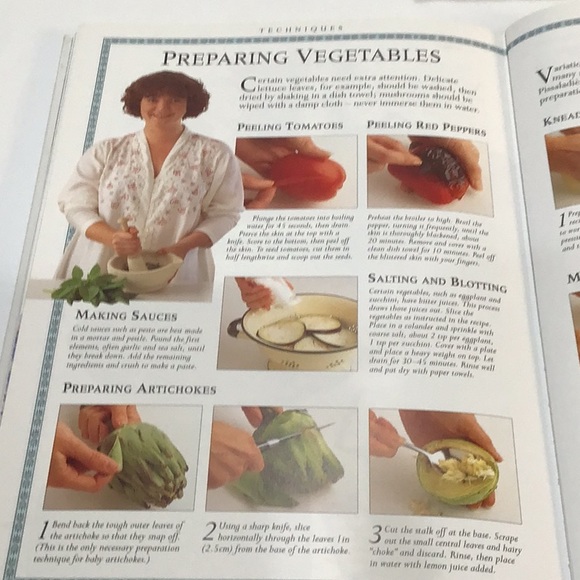 The Classic Mediterranean Cookbook 1995 hardcover - Picture 9 of 11